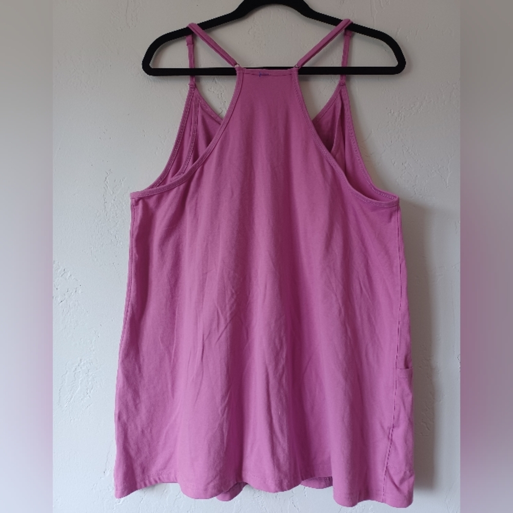 Source Unknown Pink Mini Dress with Pockets - Picture 5 of 8